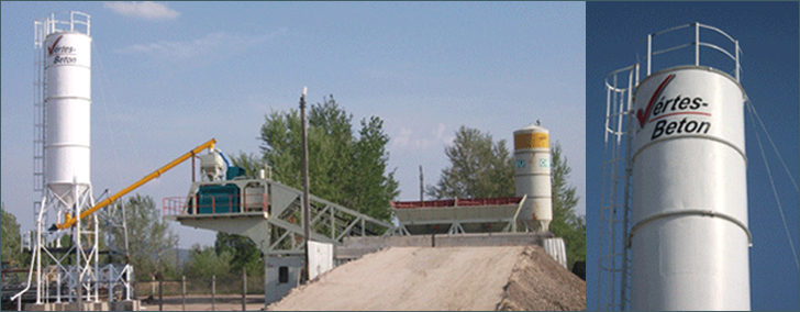 Vértes-Beton - Transzportbeton-üzem